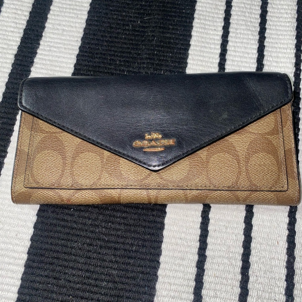 Slim Envelope Coach Wallet